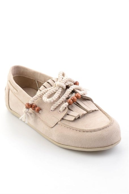 Bej  Kadın Loafer Ayakkabı K01566004872