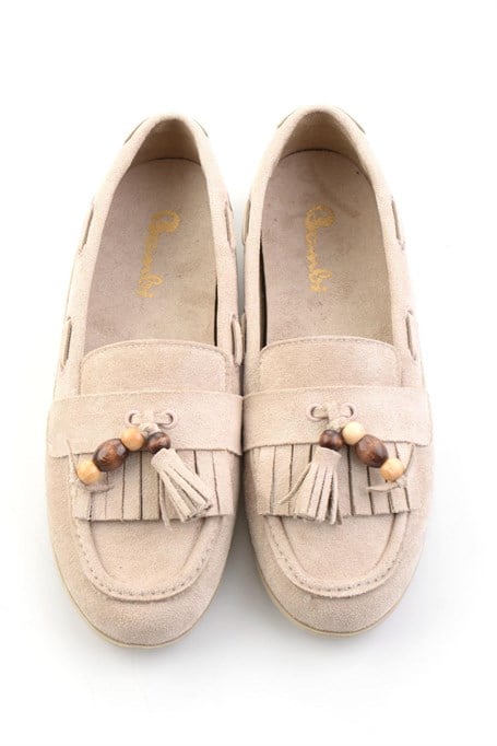 Bej  Kadın Loafer Ayakkabı K01566004972