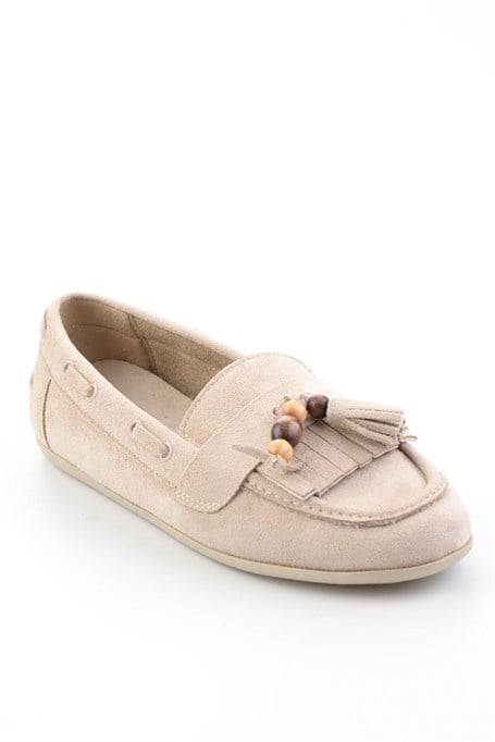 Bej  Kadın Loafer Ayakkabı K01566004972