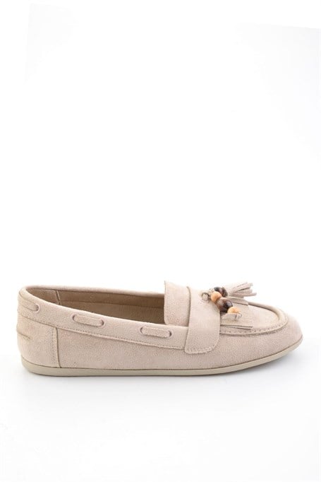Bej  Kadın Loafer Ayakkabı K01566004972