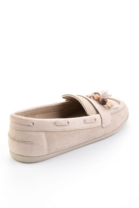 Bej  Kadın Loafer Ayakkabı K01566004972