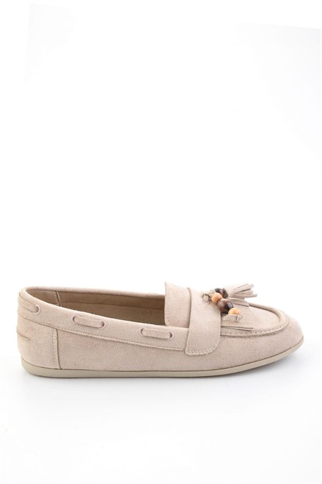 Bej  Kadın Loafer Ayakkabı K01566004972