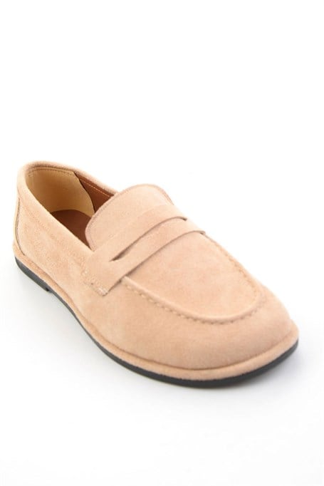 Bej  Kadın Loafer Ayakkabı K01606034372