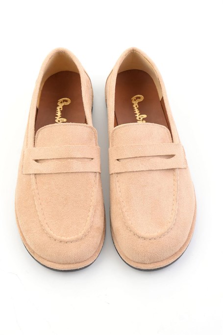 Bej  Kadın Loafer Ayakkabı K01606034372