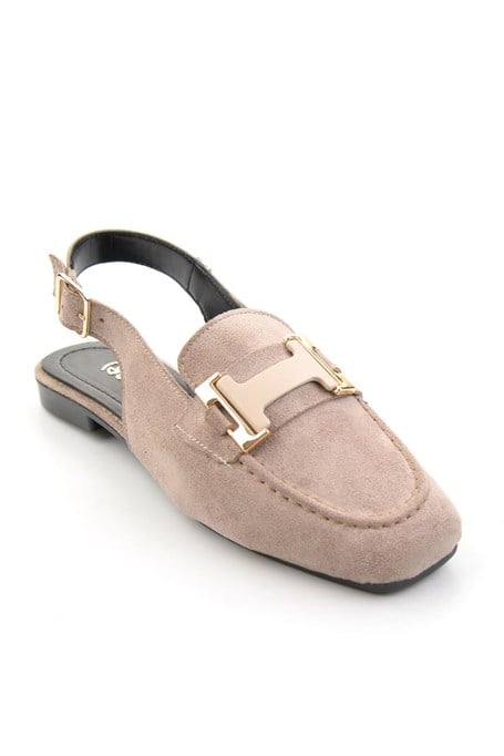 Bej  Kadın Loafer Ayakkabı K01641023272