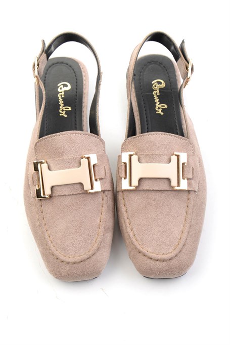 Bej  Kadın Loafer Ayakkabı K01641023272