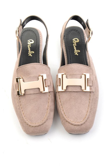 Bej  Kadın Loafer Ayakkabı K01641023272