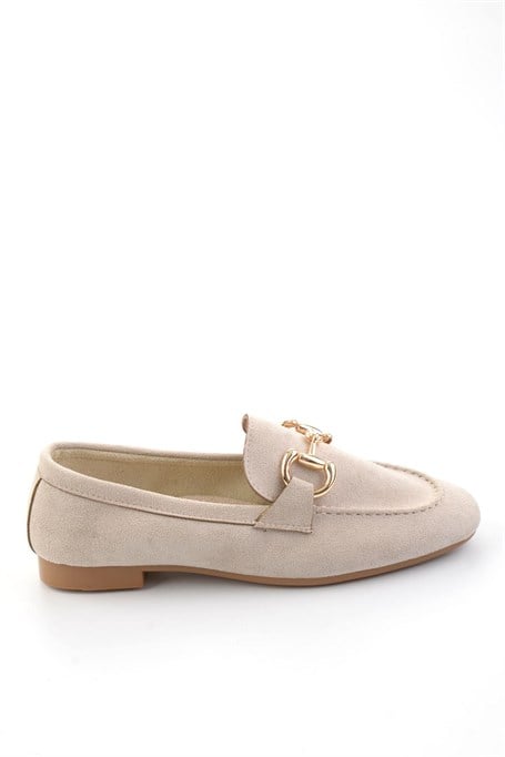 Bej  Kadın Loafer Ayakkabı K01688011002
