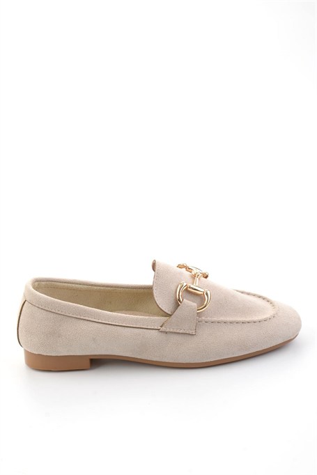 Bej  Kadın Loafer Ayakkabı K01688011002
