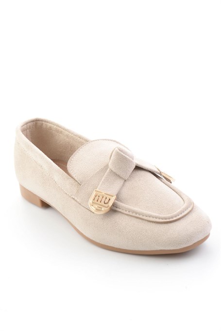 Bej  Kadın Loafer Ayakkabı K01688011572