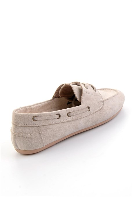 Bej  Kadın Loafer Ayakkabı K01688012172