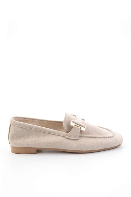 Bej  Kadın Loafer Ayakkabı K01688012272