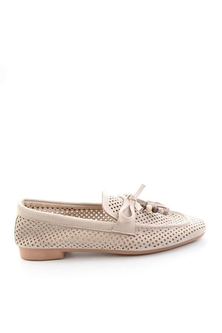 Bej  Kadın Loafer Ayakkabı K01688012772