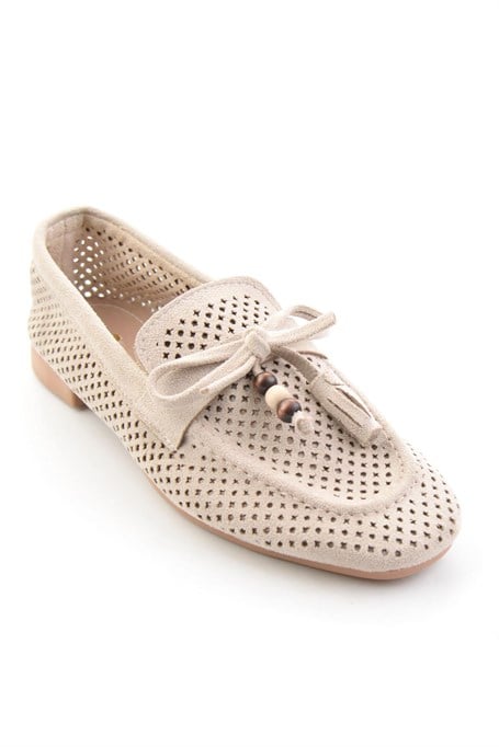 Bej  Kadın Loafer Ayakkabı K01688012772