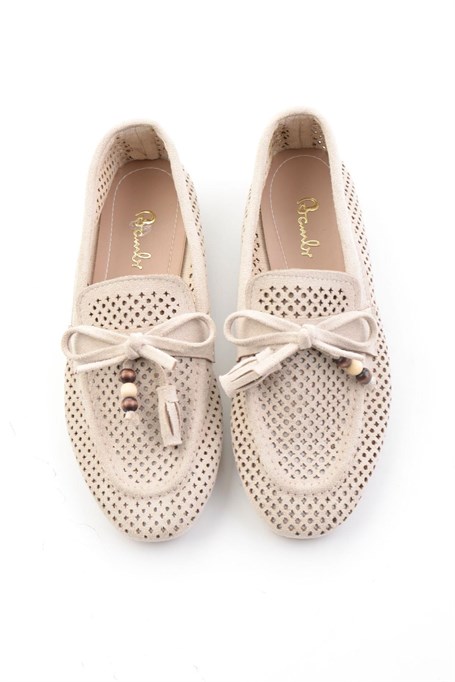 Bej  Kadın Loafer Ayakkabı K01688012772