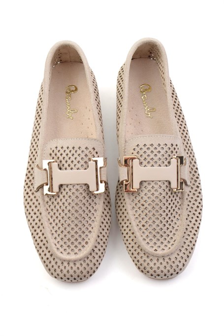 Bej  Kadın Loafer Ayakkabı K01688012872