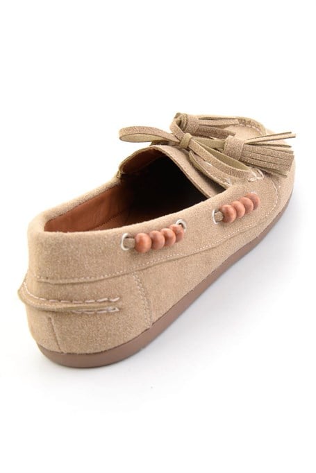 Bej  Kadın Loafer Ayakkabı K01936070072