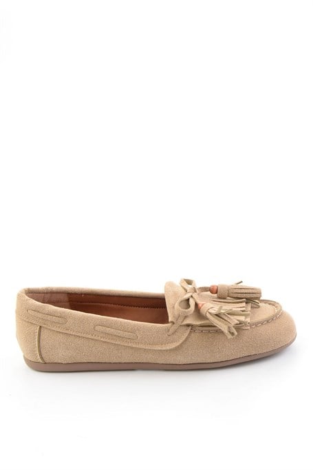 Bej  Kadın Loafer Ayakkabı K01936071072