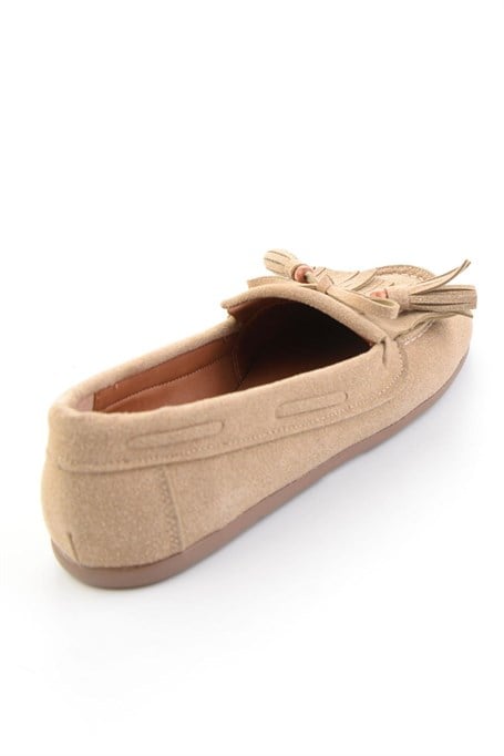Bej  Kadın Loafer Ayakkabı K01936071072