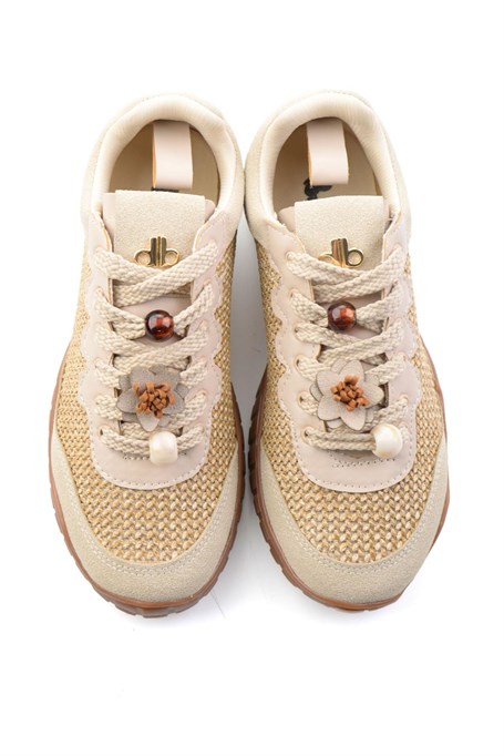 Bej  Kadın Sneaker K01235002828