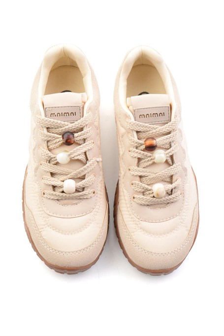 Bej  Kadın Sneaker K01235019372