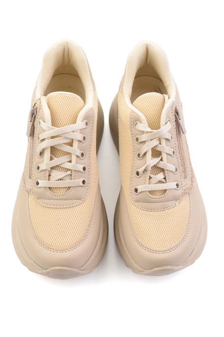 Bej  Kadın Sneaker K01709060409