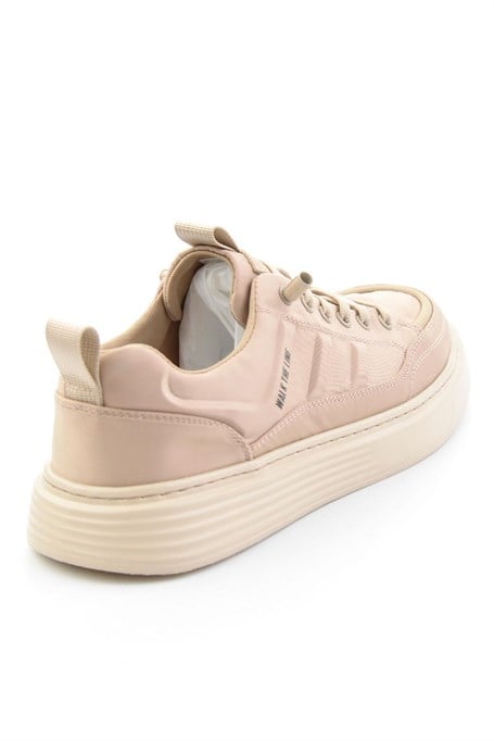 Bej Keten  Erkek Sneaker E01175521118
