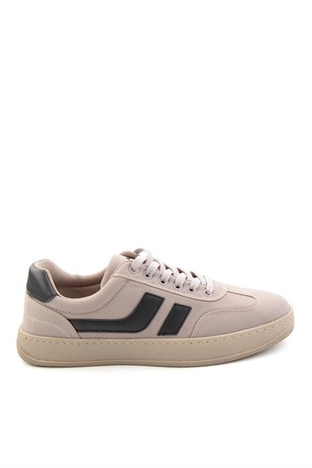 Bej Kumaş  Erkek Sneaker E01175560904