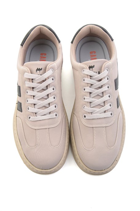 Bej Kumaş  Erkek Sneaker E01175560904