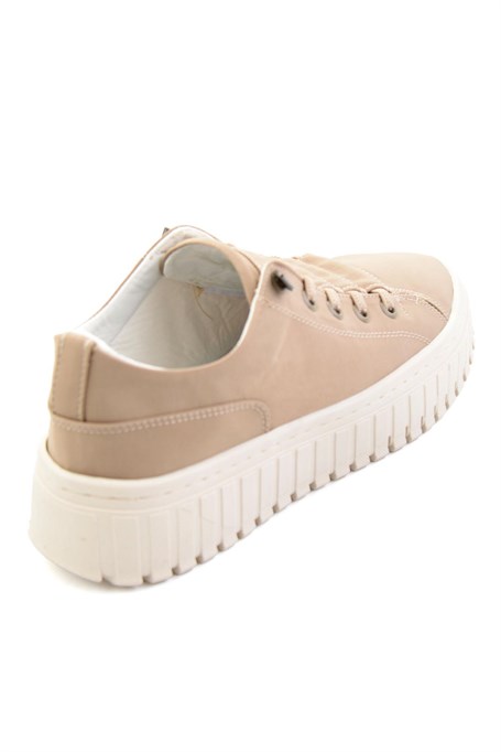 Bej Kumaş  Kadın Sneaker K01175128004