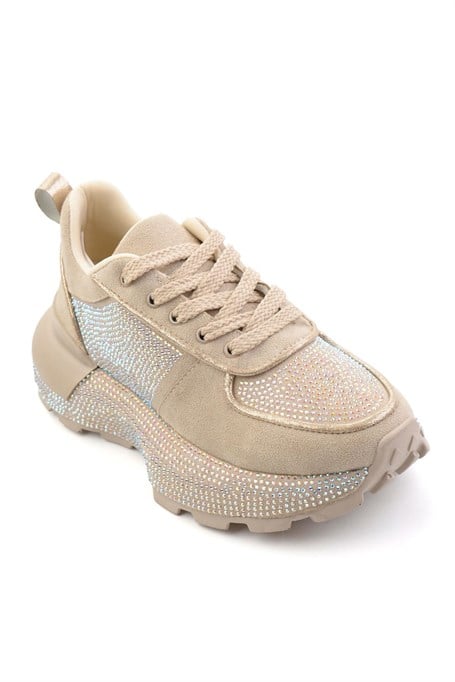 Bej Renkli  Kadın Sneaker K01235003387