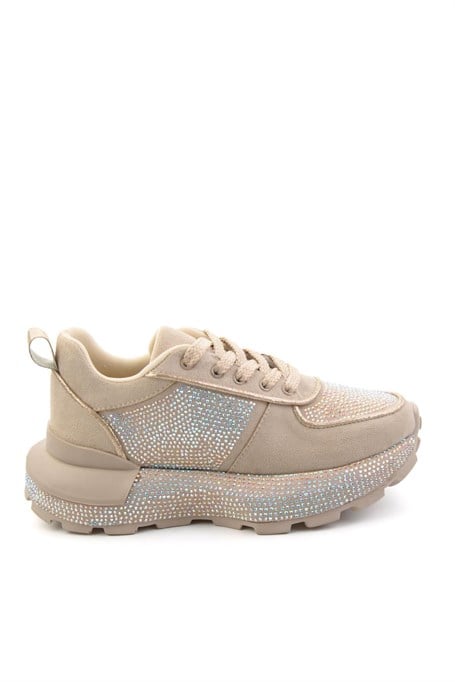 Bej Renkli  Kadın Sneaker K01235003387