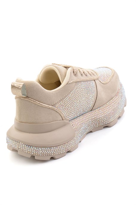 Bej Renkli  Kadın Sneaker K01235003387