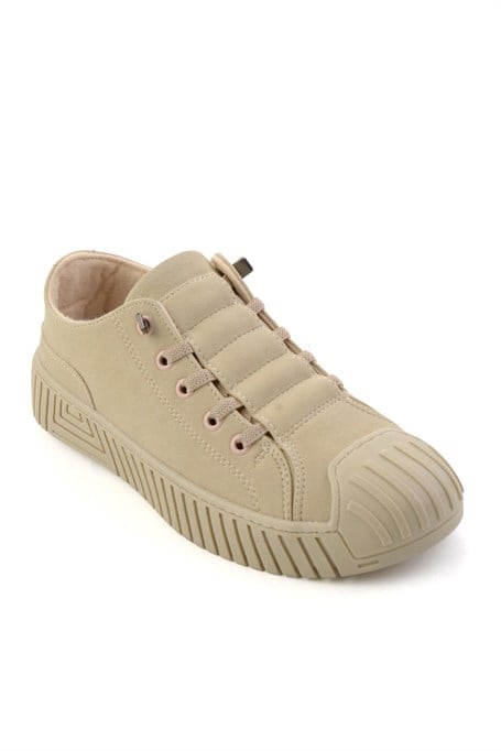 Bej Süet  Kadın Sneaker K01175127472