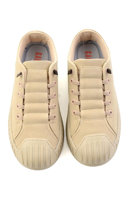 Bej Süet  Kadın Sneaker K01175127472