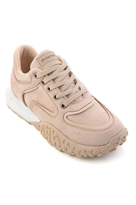 Bej Süet  Kadın Sneaker K01313003272