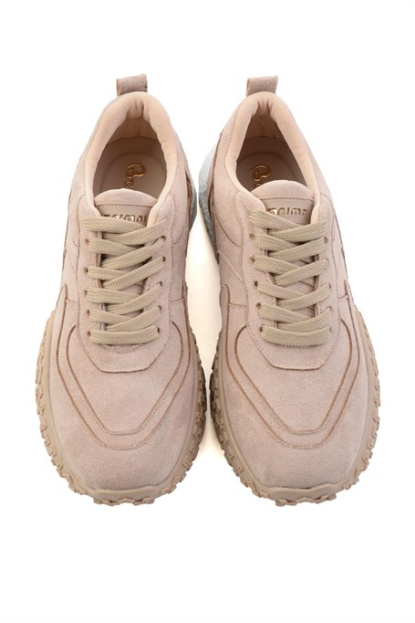 Bej Süet  Kadın Sneaker K01313004172