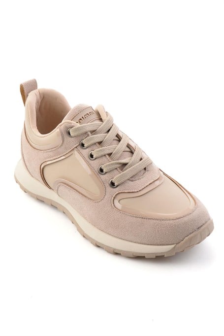Bej Süet  Kadın Sneaker K01313004372