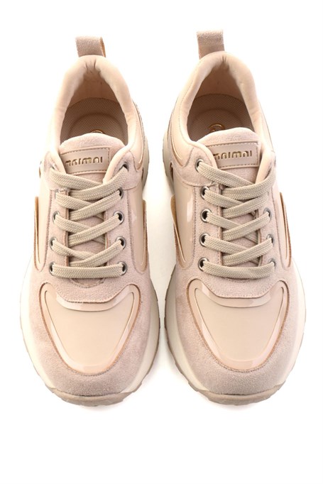 Bej Süet  Kadın Sneaker K01313004372