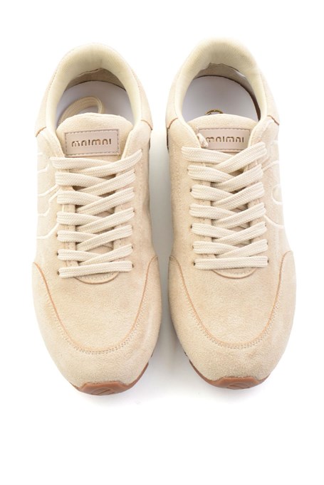 Bej Süet  Kadın Sneaker K01791074072