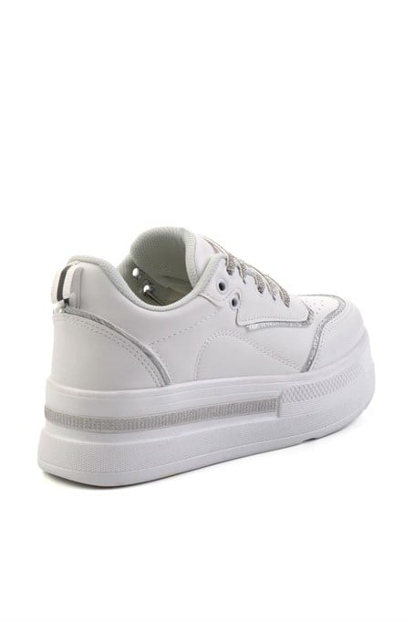 Beyaz  Kadın Sneaker K01027031909