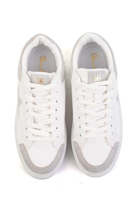 Beyaz  Kadın Sneaker K01027060009