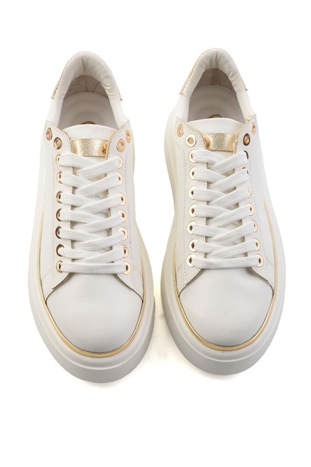 Beyaz  Kadın Sneaker K01234050609