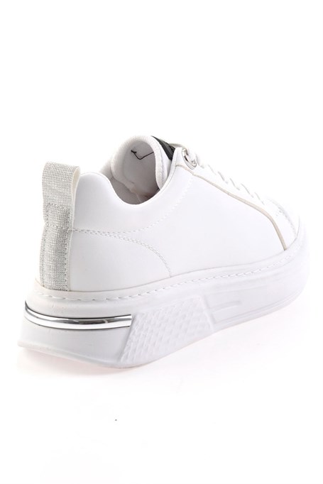 Beyaz  Kadın Sneaker K01377024109