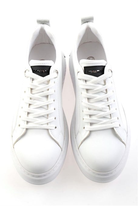 Beyaz  Kadın Sneaker K01377024109