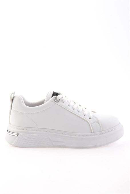 Beyaz  Kadın Sneaker K01377024109