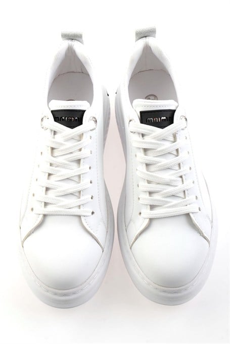 Beyaz  Kadın Sneaker K01377024109