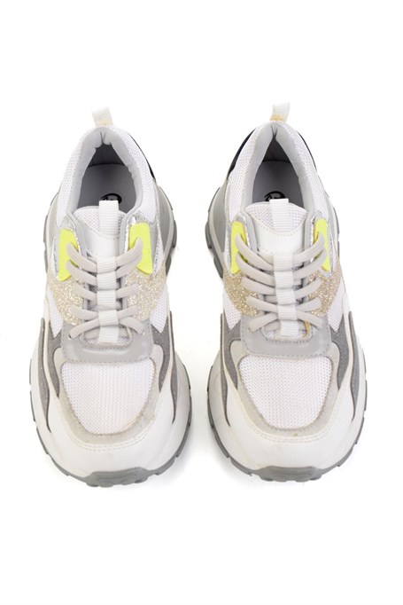 Beyaz  Kadın Sneaker K01429160009