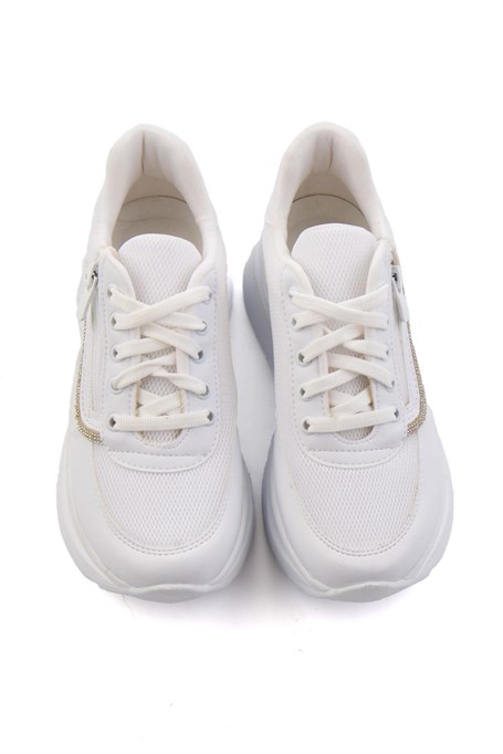Beyaz  Kadın Sneaker K01709060409