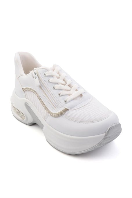 Beyaz  Kadın Sneaker K01709151109